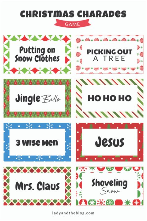 Christmas Charades Ideas to Make Your Holiday Party a Hit