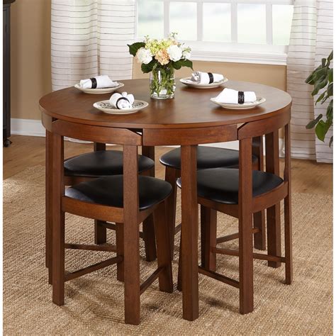 Small Round Wood Dining Table for 2: A Perfect Fit for Intimate Dining Spaces