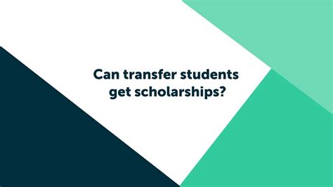 Can Transfer Students Get Scholarships? Additional Resources Tables