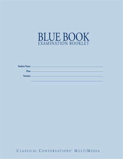 Blue Book Examination Book: A Comprehensive Guide to Success