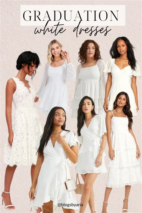 White Dress with Sleeves for Graduation: A Guide to Finding the Perfect Dress