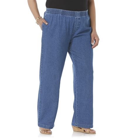 Elastic Waist Jeans for Elderly Women: Comfort and Style