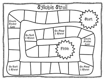 Syllable Follow the Path Game: A Journey into Linguistic Adventure