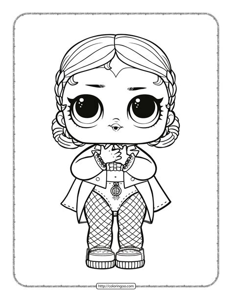 LOL Surprise Coloring Page: Unleash Your Creative Spark with These Printable Pages!