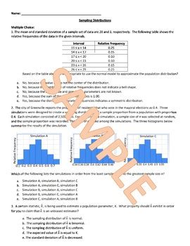Math Medic Lesson 3.2: AP Statistics – Sampling Distributions and Standard Error