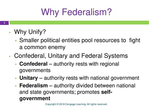 In a Federal Political System, Authority Rests… Where?