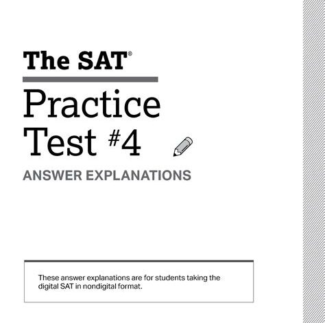 Digital SAT Practice Test 2 Answers