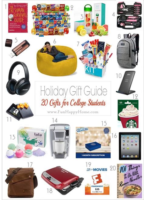 Best Christmas Gifts for College Students