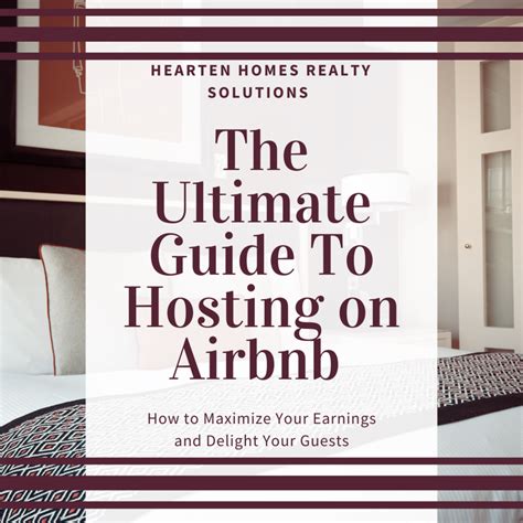 Airbnb Hosting Tips: A Comprehensive Guide to Maximize Your Earnings