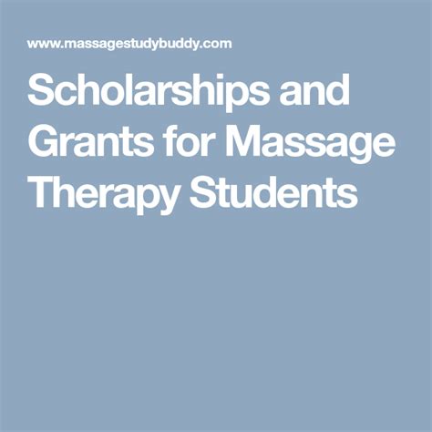 Grants for Massage Therapy: A Comprehensive Guide to Funding Your Practice