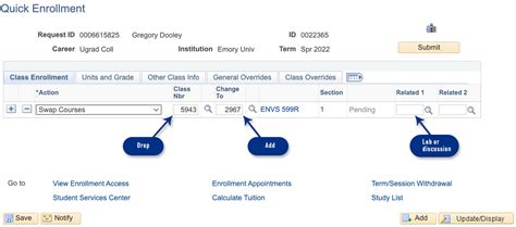 Emory Add/Drop/Swap: Unraveling the Enigma