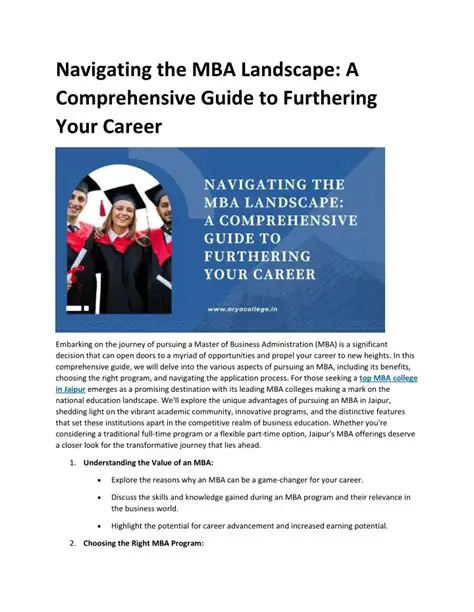 Chapman University MBA: A Comprehensive Guide for Success