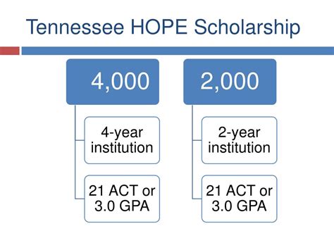 Eligibility Requirements for the Tennessee Hope Scholarship: Your Fast Pass to College Success