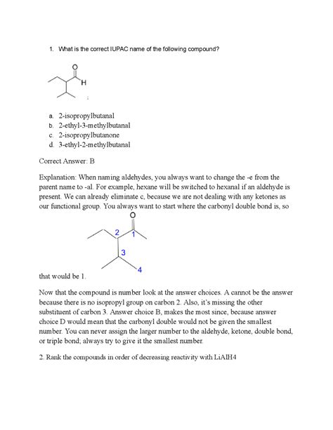 Organic Chemistry Exam 2: Ace It with These Proven Strategies