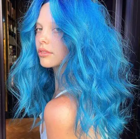 Blue Streak Hair: A Bold and Vibrant Statement of Style