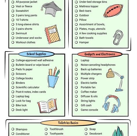 Freshman Dorm Packing List: The Complete Guide to College Living