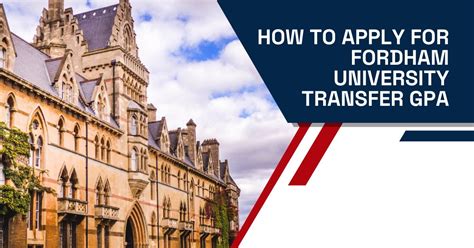 Fordham University Transfer: A Comprehensive Guide