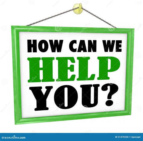 How Can We Help You?