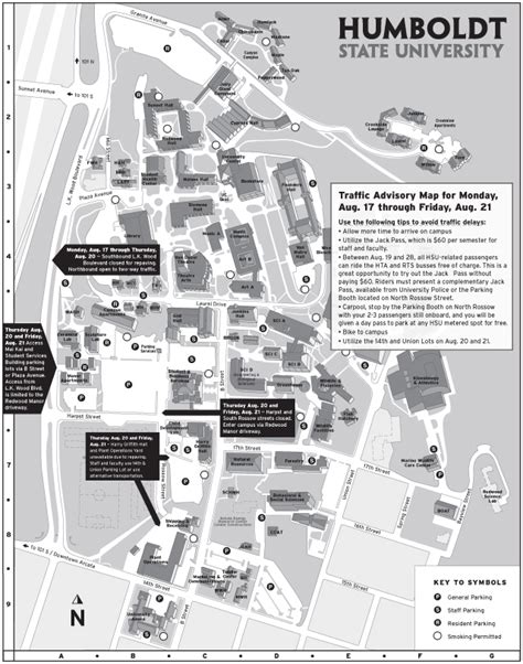 Cal Poly Humboldt Parking: The Ultimate Guide Tables