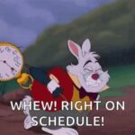 White Rabbit GIF: A Symbol of Time and Imagination