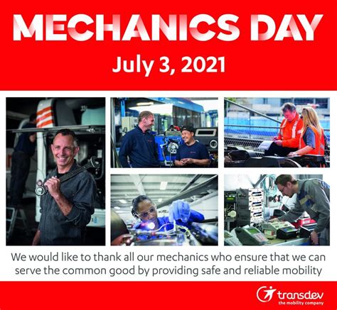 National Mechanics Day: A Celebration of Craftsmanship and Innovation