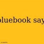 Why Does Bluebook Say I’m Offline?